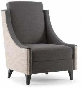 Tirolo Кресло из ткани с подлокотниками с высокой спинкой Victoria 019 p