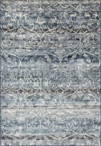 Ковер Vintage 894848969 200x290 DOLLY CAPRETS ДИЗАЙНЕРСКИЕ, MATRIX 155571 Серый;голубой