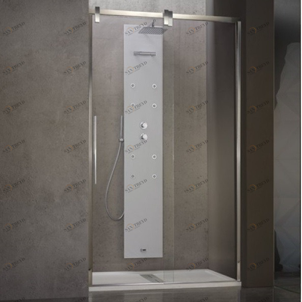 Душевое ограждение Wing W02 130 см Karolitalia BLUBLEUWINGW02130