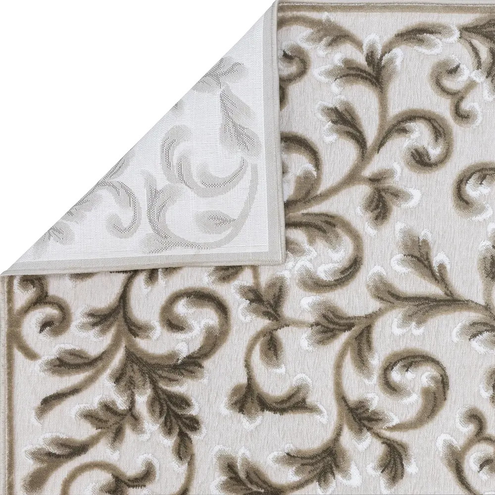 Ковер Роялтафт Шенилл 150x230 см полипропилен 81710_88 цвет бежевый STLM-2022036 - Вид №2