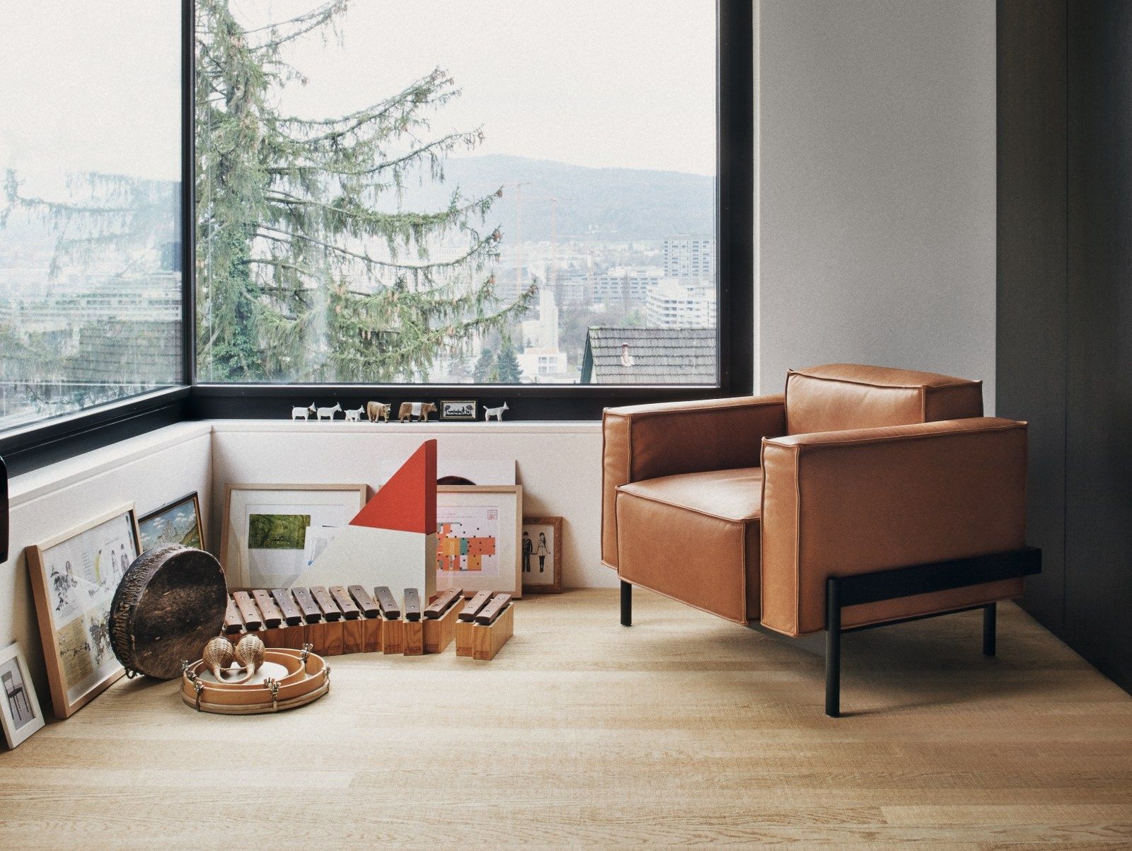 Кожаное кресло с подлокотниками de Sede DS-21 ARCH-00012728 - Вид №1