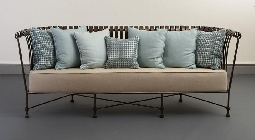 OFFICINACIANI Кованый 3-местный садовый диван Molle Gf4001so  - Вид №3