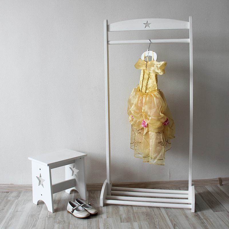 Детская вешалка-плечики, белая со звездочкой VAMVIGVAM  282109 Белый Santreyd  - Вид №2