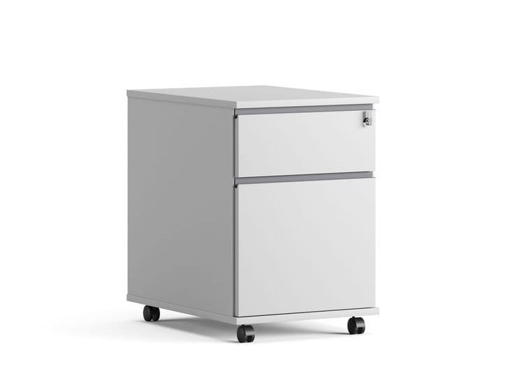 Меламиновый офисный комод с колесами с замком Ersa лестница ARCH-00077082 - Вид №3