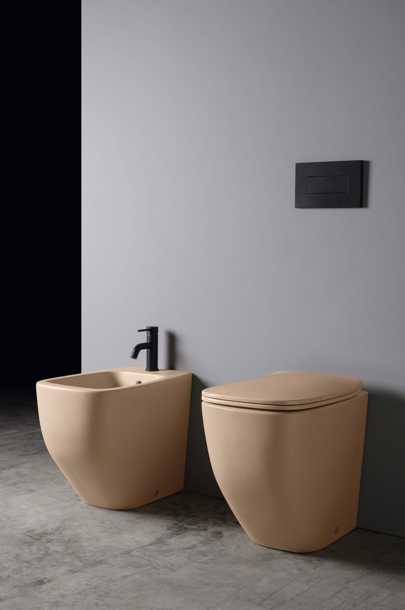 Напольное керамическое биде с переливом Axa White Jam ARCH-00128462 - Вид №2