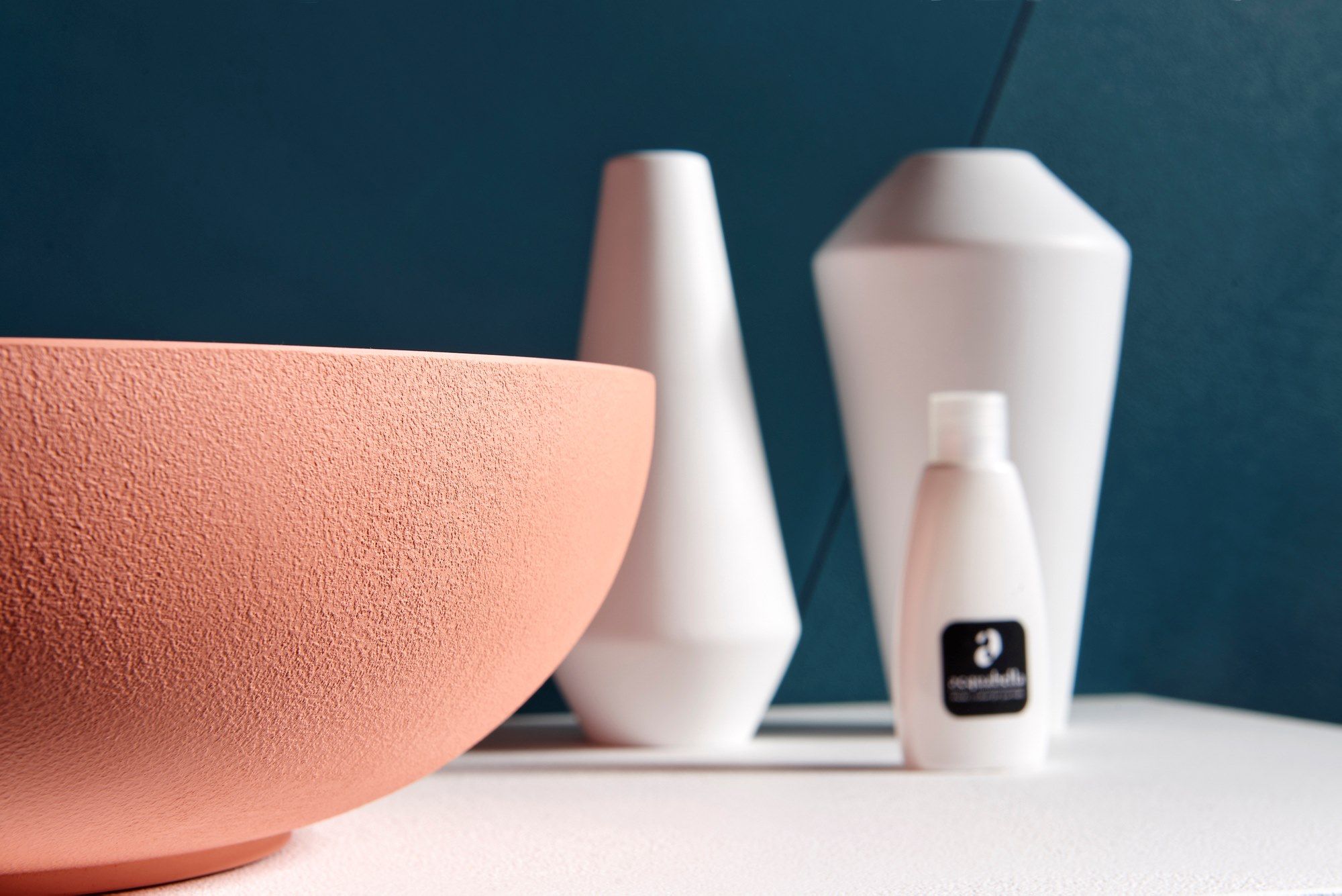 Одинарный круглый умывальник из Акрона© Acquabella On top ARCH-00059395 - Вид №1