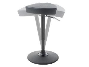 Кожаный поворотный офисный стул