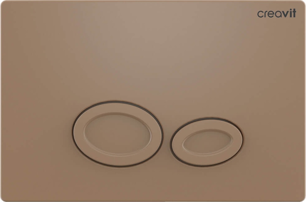 GP2002.06 Кнопка для инсталляции DROP CAPPUCINO Creavit Drop - Вид №1