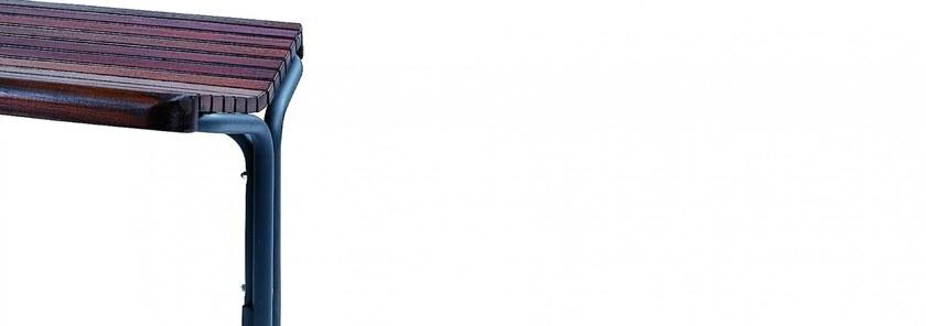 Euroform W Деревянная скамейка без спинки Contour 324,326,322,323,325 - Вид №1