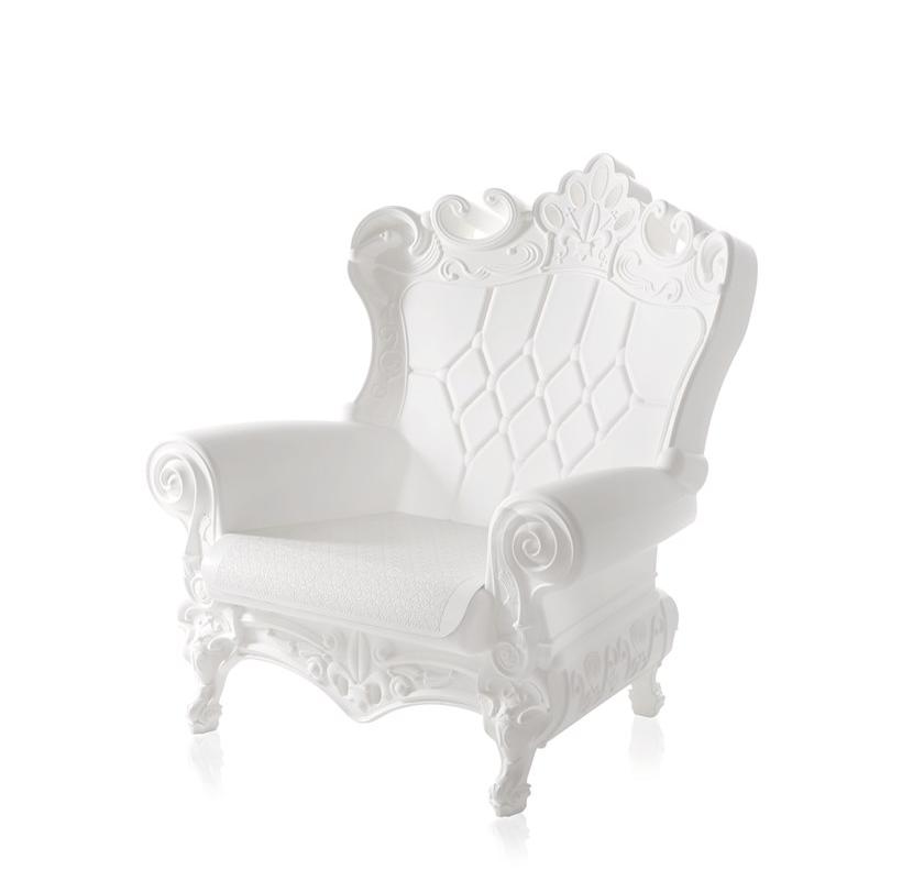 SLIDE Стеганое пластиковое кресло в современном стиле для контракта Design of love sun-id-1493296 - Вид №1