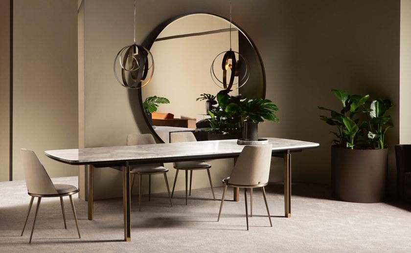 Cantori Прямоугольный стол из мрамора калакатта Mirage sun-id-1413530 - Вид №5