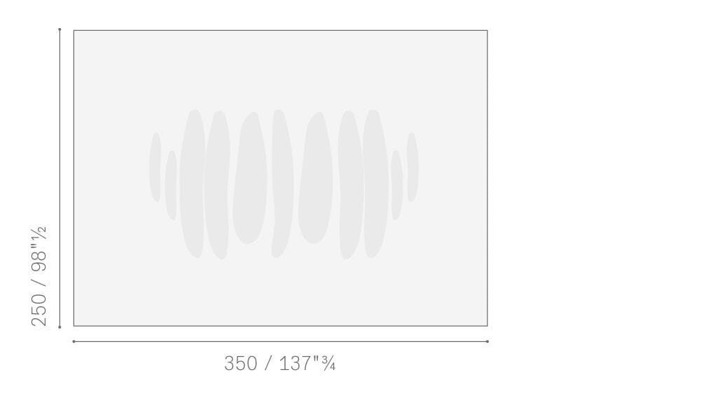 Шелковый прямоугольный ковер Poltrona Frau MEMORIA ARCH-00037739 - Вид №3