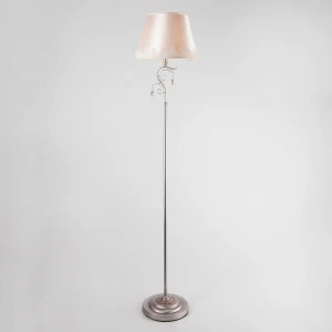 Торшер Eurosvet Incanto 01023/1 серебро EUROSVET  181159 Бежевый