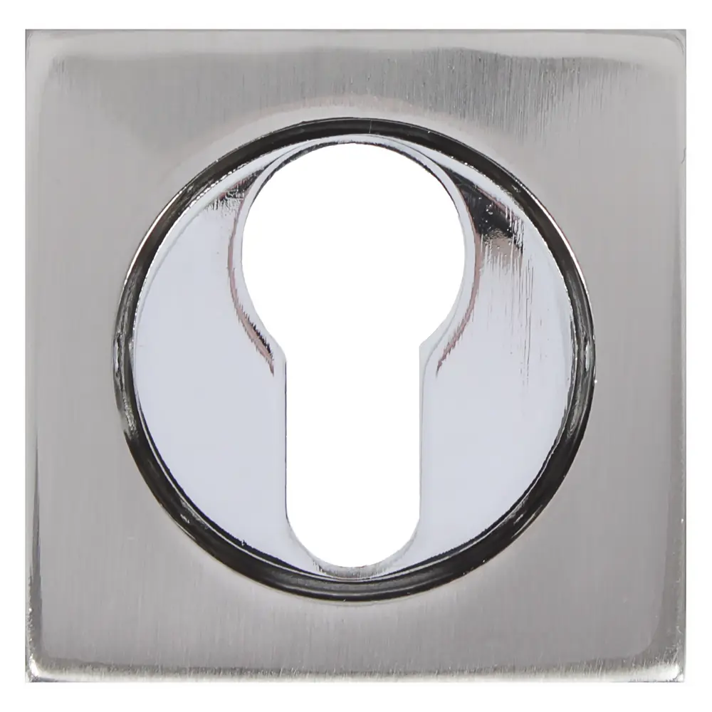 Накладка на цилиндр Inspire 54 мм сталь сатинированное покрытие цвет никель 2 шт STLM-2102589