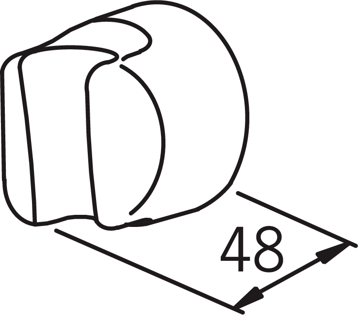 Oras 251500 Крепление 251500  Хром  - Вид №3