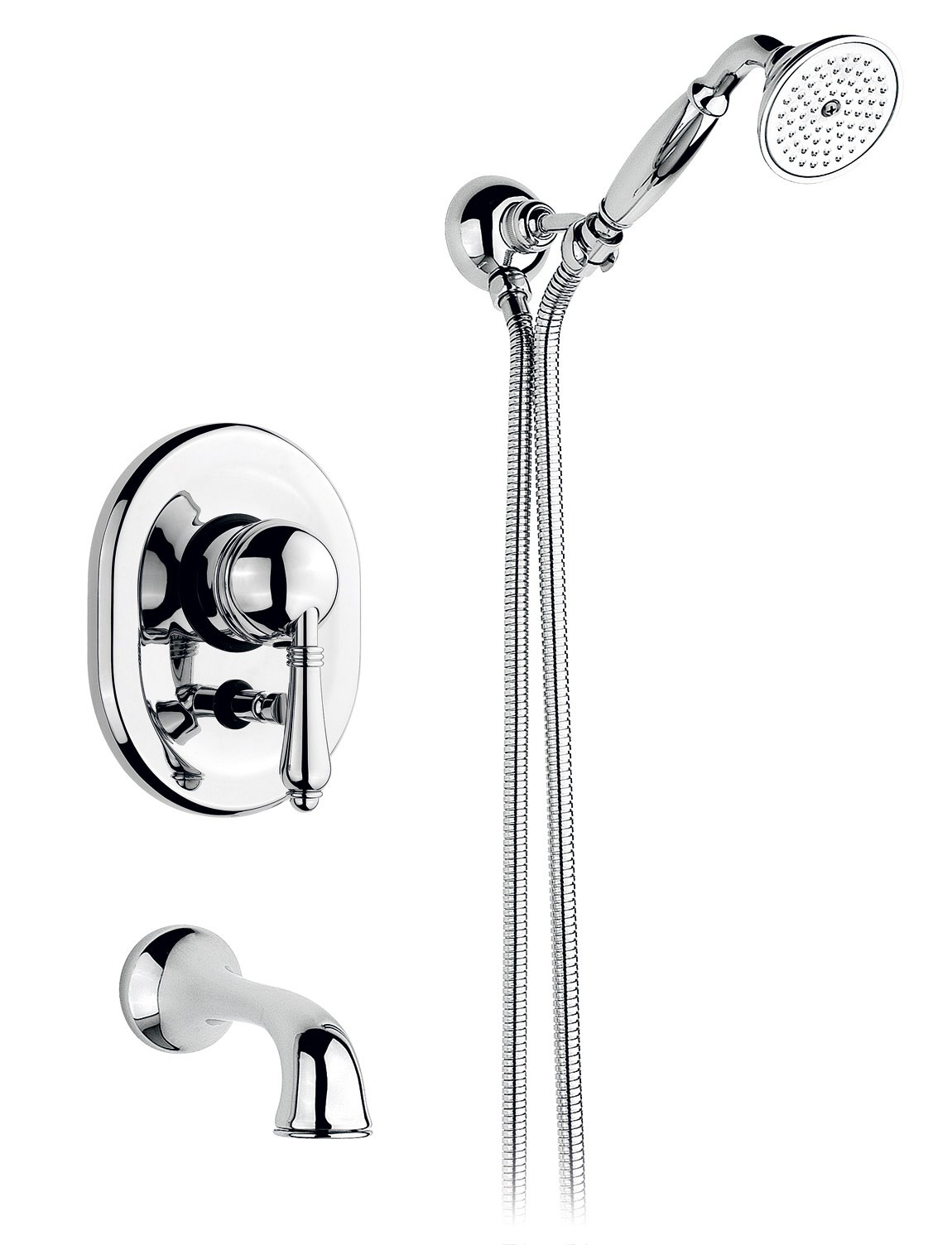 3400 ** 75 Встраиваемый излив смесителя для ванны на стене Nicolazzi Series Nicolazzi 