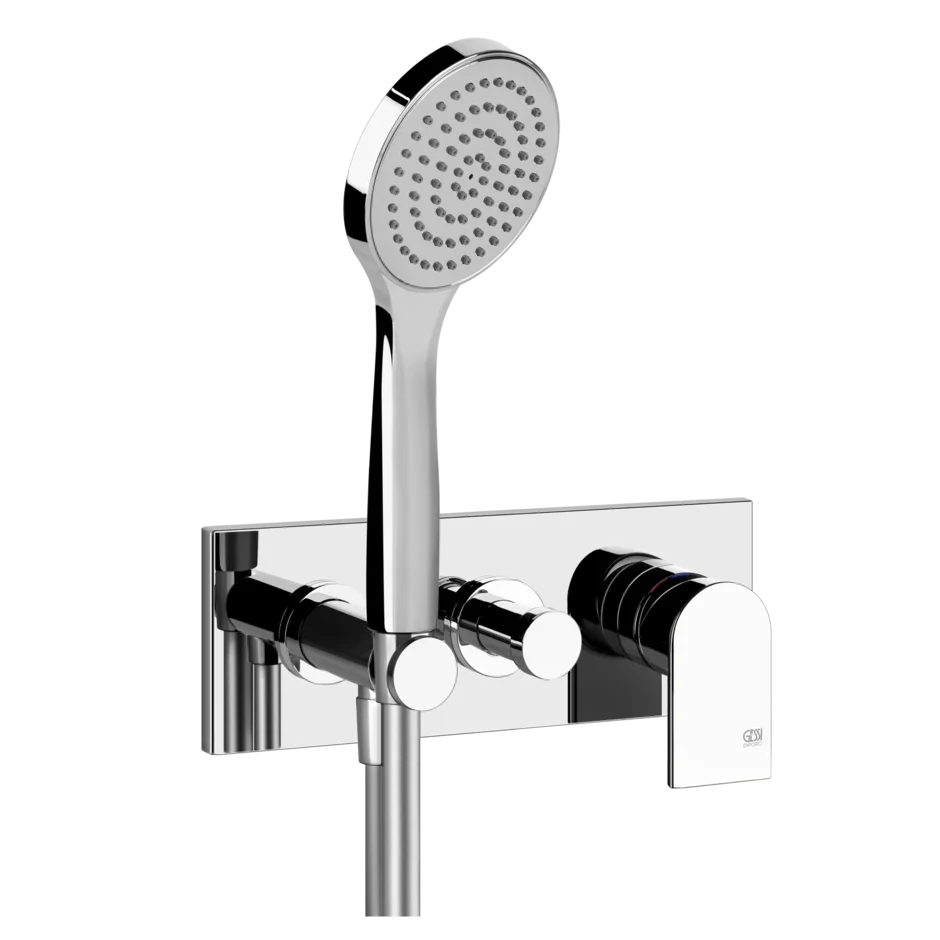 Смеситель для ванны-смеситель для душа 44901 031 Gessi Via manzoni ХРОМ 44901031