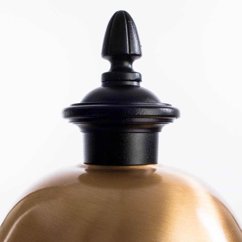 Уличный светильник золотистый Arte Lamp Barcelona A1484FN-1BK ARTE LAMP ФОНАРЬ 00-3898563 Золото  - Вид №1
