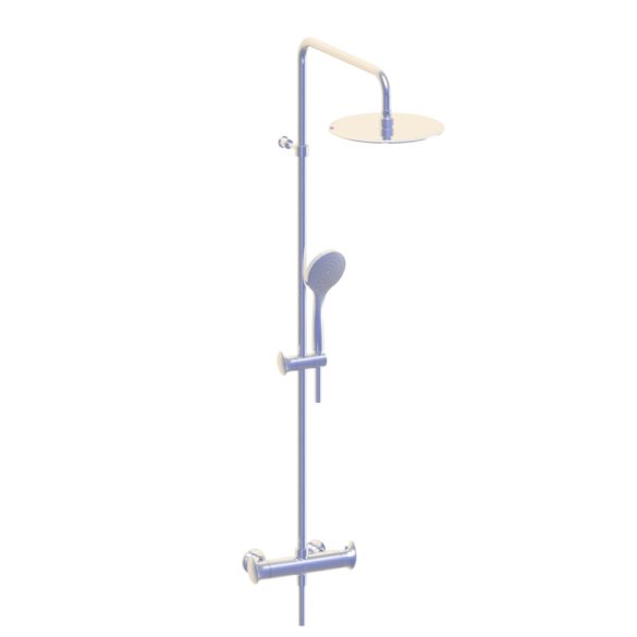 60.796 Душевая колонка в сборе с термостатом HORUS Range Canopée 