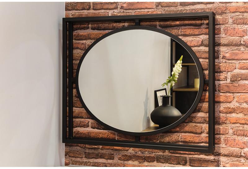 1734 Зеркало Loft Графит R-HOME 4003607h - Вид №1