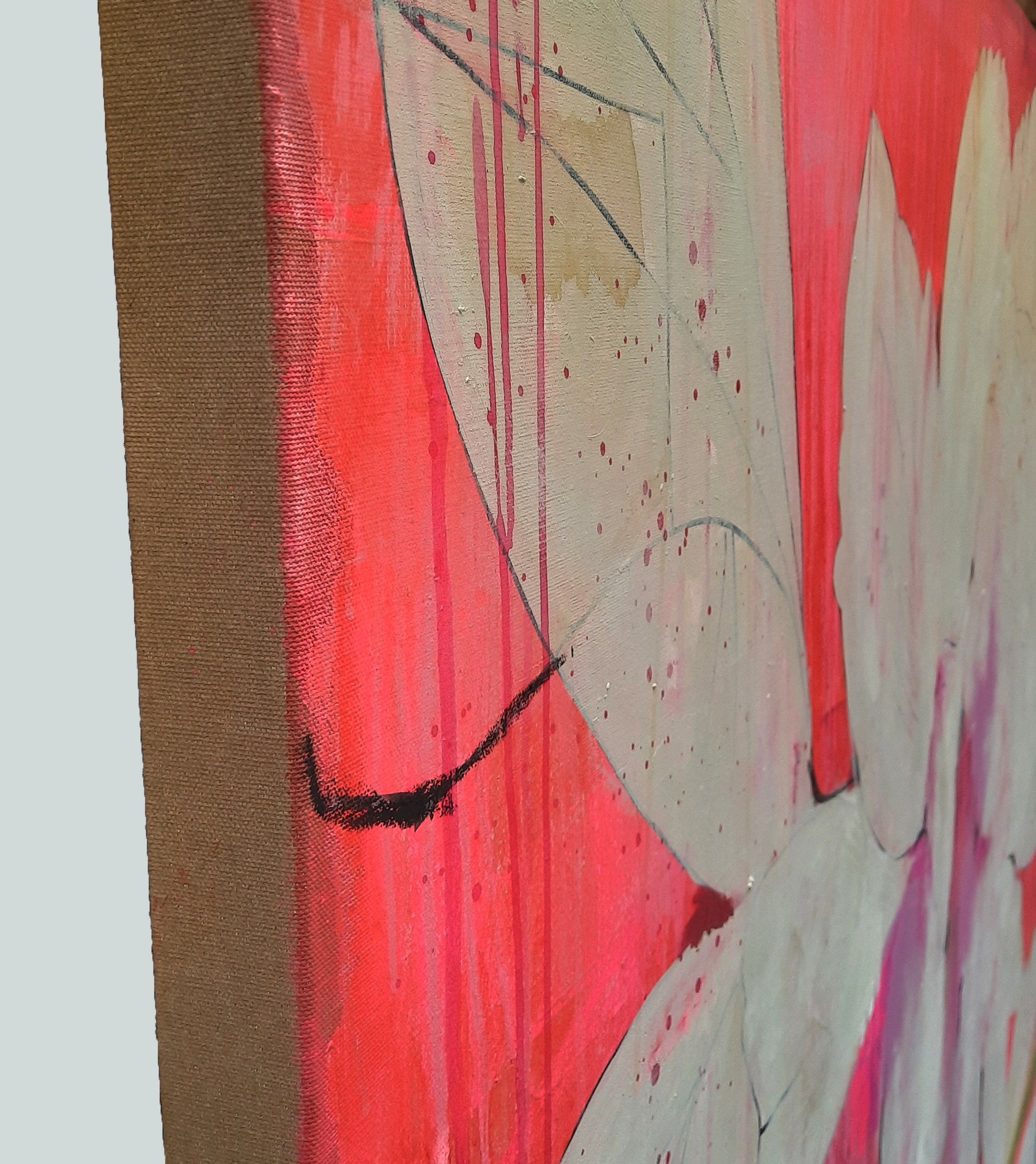 Картина ICI ET LÀ VIBRANT RED ARCH-00062175 - Вид №5