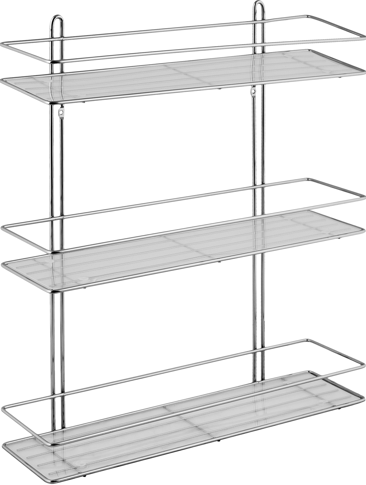 Настенная полка Swensa SWR-023 для ванной с тремя ярусами 13799181