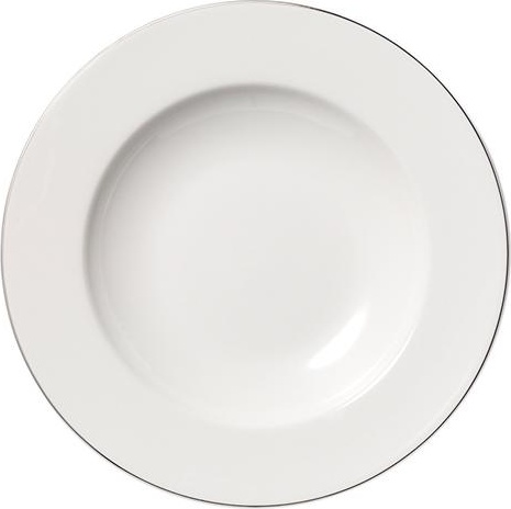 75987 Dibbern Тарелка суповая Dibbern "Платиновая линия" 23см Фарфор костяной 