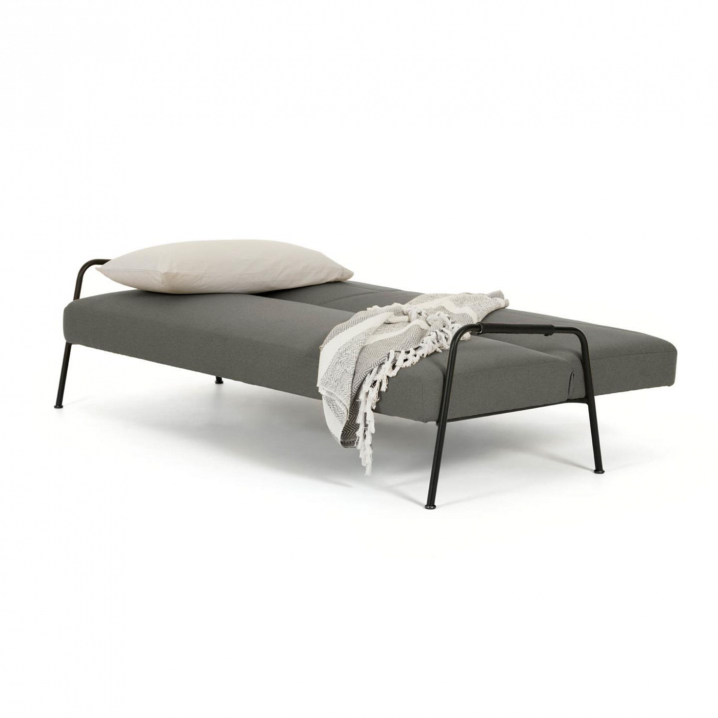 075476 Диван-кровать серый La Forma Neiela  - Вид №8