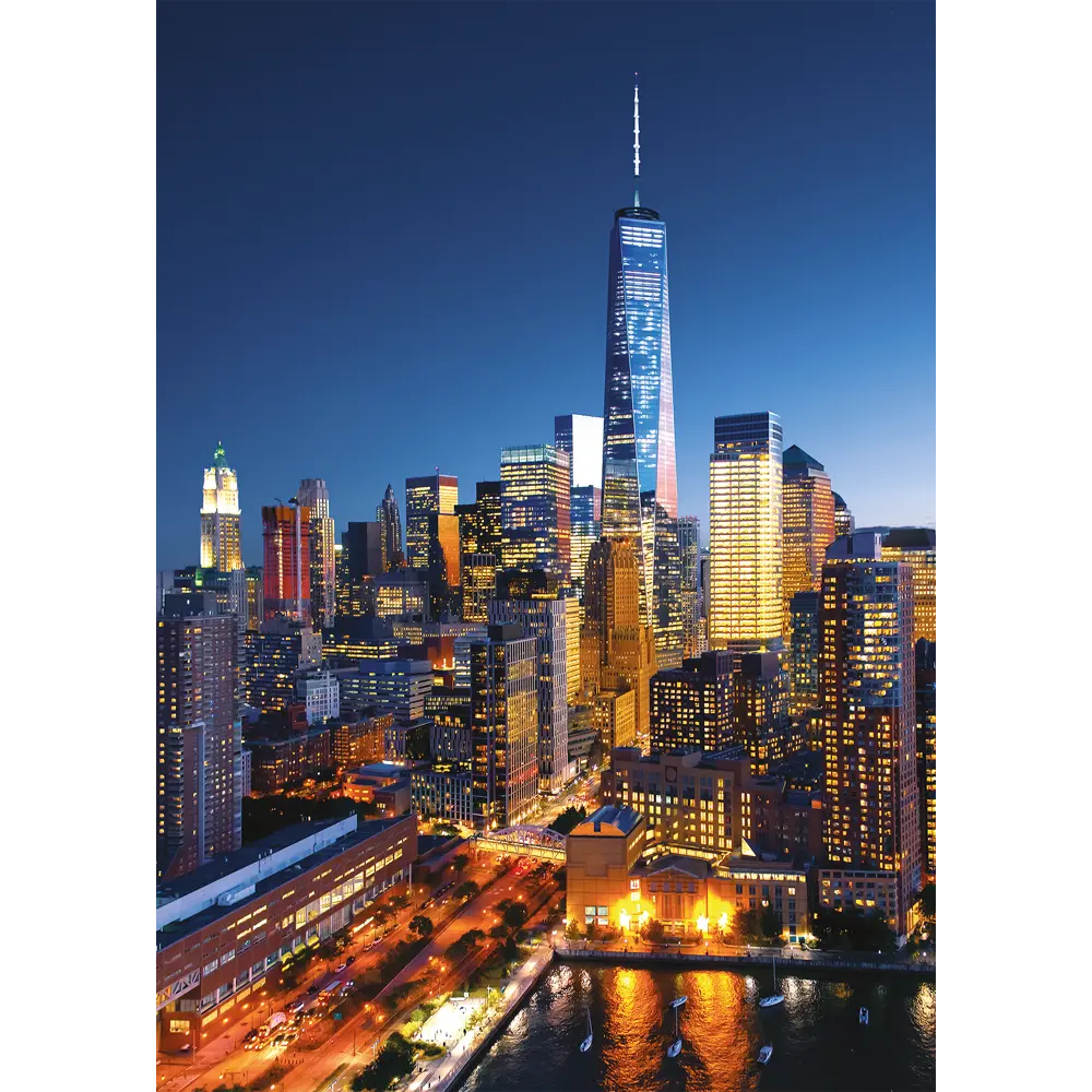 Фотообои 3D Flizart «Ночной город», флизелиновые, 200x280 см FBRUSH STLM-2183757