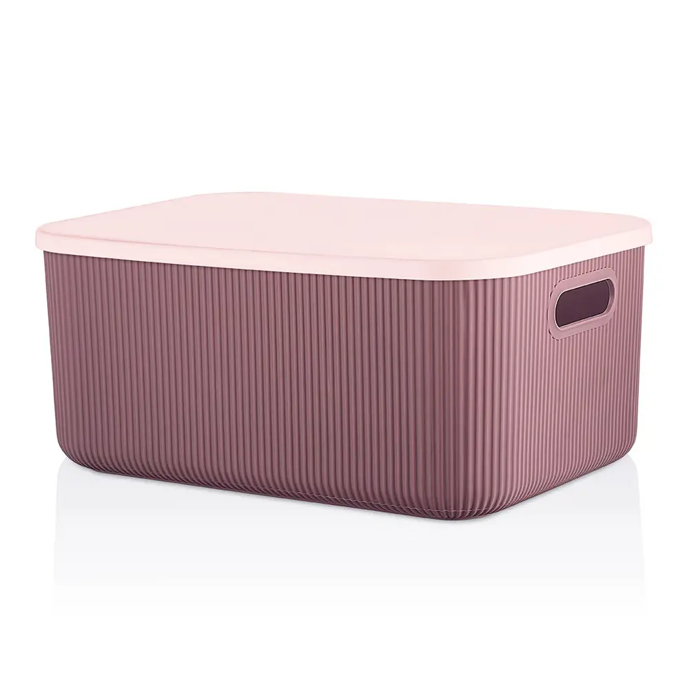 Корзинка для хранения Shell 13.4 л 26.1x37.4x16.4 см цвет коричневый Santreyd STLM-2175806