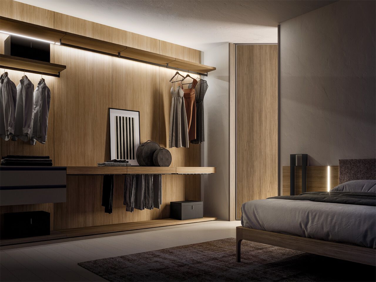 Деревянная секционная гардеробная Santalucia Mobili KOBY ARCH-00074045 - Вид №3