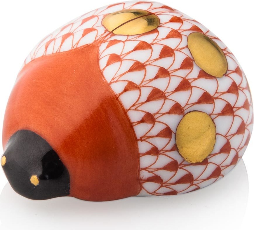 10569794 Herend Фигурка 4,5см "Божья коровка" Фарфор 