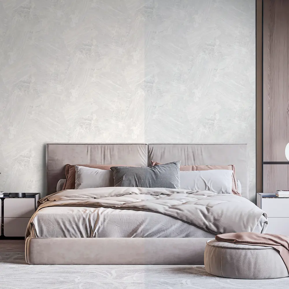 Флизелиновые обои Wall Secret Encanto - белое совершенство для стен 89363295 WALLSECRET STLM-0830451 - Вид №4