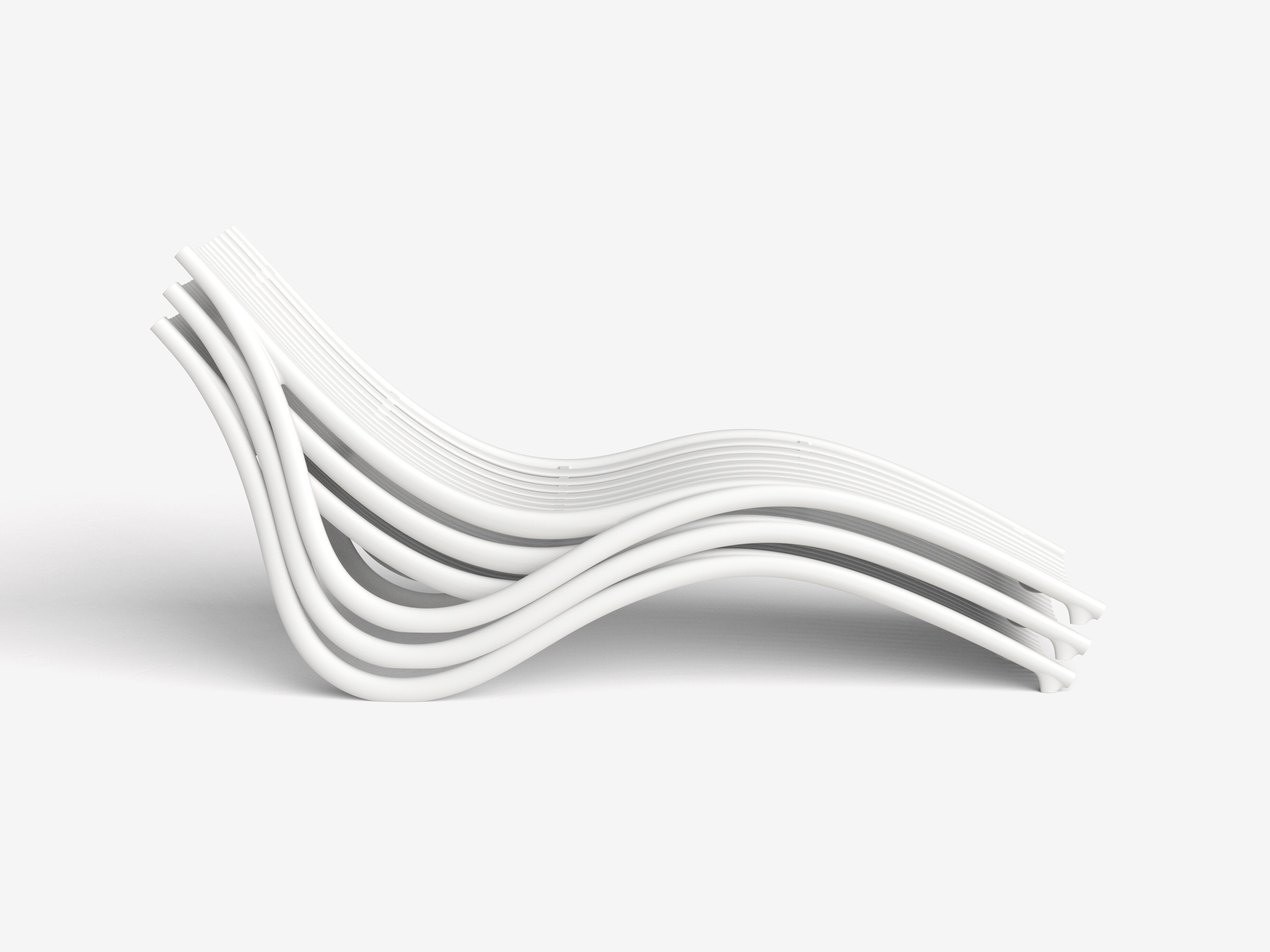 Пластиковая Садовая кровать Vondom Ибица ARCH-00089086 - Вид №4