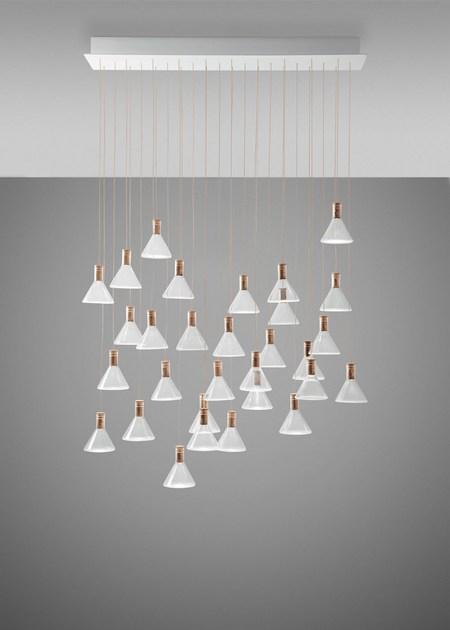 Fabbian Светодиодная подвесная лампа из боросиликатного стекла Multispot sun-id-1443996 - Вид №4