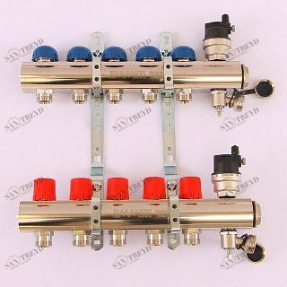 Колл. группа EMMETI TOPWAY 1"xМ 24 х19 5 выходов с термостатическими вентилями 1298686