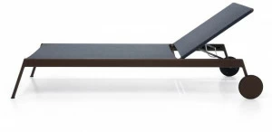 RODA Шезлонг для сада из алюминия и технической ткани Piper