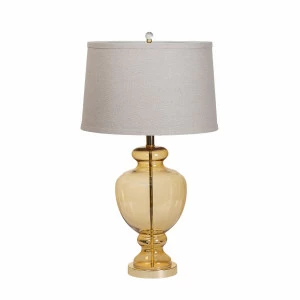 Лампа настольная Shea AQ-G1B GARDA DECOR ВАЗА 033818 Белый;золото