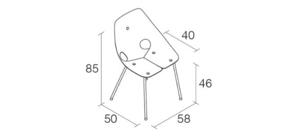 Восстановленный стул ABS Alias ARCH-00120517 - Вид №14