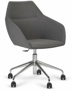 Paged Мягкое кресло из ткани с регулируемой высотой с подлокотниками Tuk