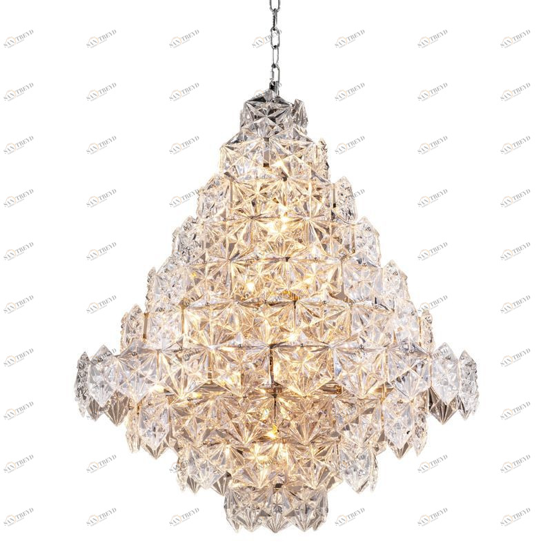 Люстра Hermitage L от Eichholtz прозрачная 110012 EICHHOLTZ ДИЗАЙНЕРСКИЕ, EICHHOLTZ 061549 Прозрачный 