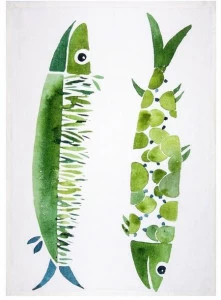 The NapKing Льняное кухонное полотенце Aequor