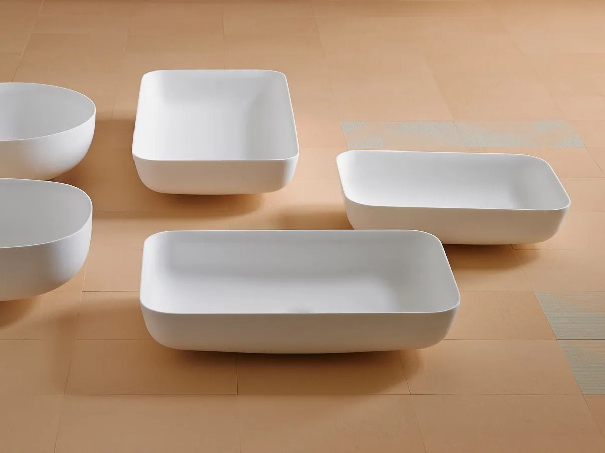 Прямоугольная столешница из Corian® Inbani QUADRO47 ARCH-00006607 - Вид №1