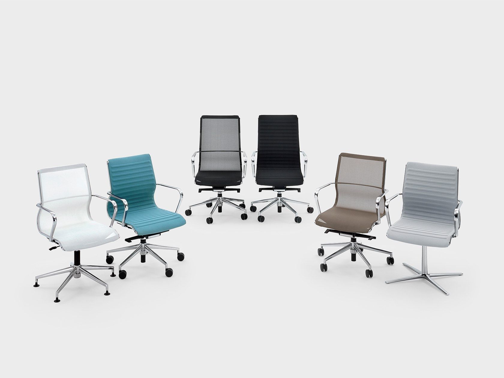 4 спицы подлокотник ткань операционный офис стул Viganò Omega ARCH-00073115 - Вид №1