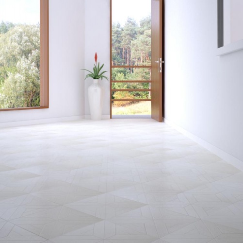 Модульный паркет Marco Ferutti Castello Castello Арктик Дуб с брашью (Текстурированная) 450х450 мм 2600600041 - Вид №4