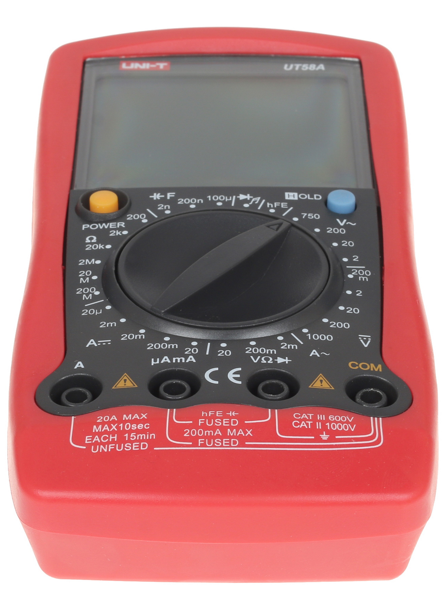 Мультиметр UNI-T UT58A 1128054 STDN-0063214 - Вид №3