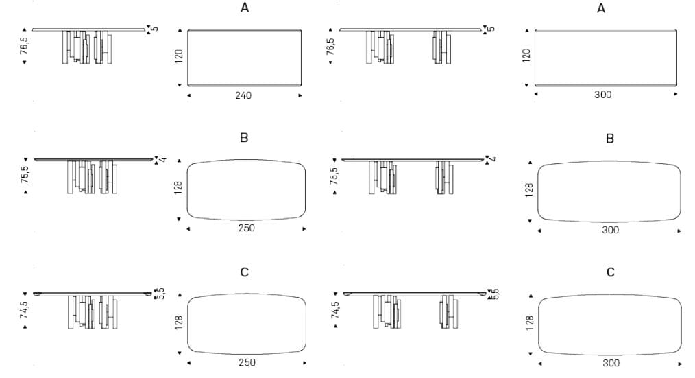 Деревянный бочковый стол Cattelan italia Skyline ARCH-00142844 - Вид №7