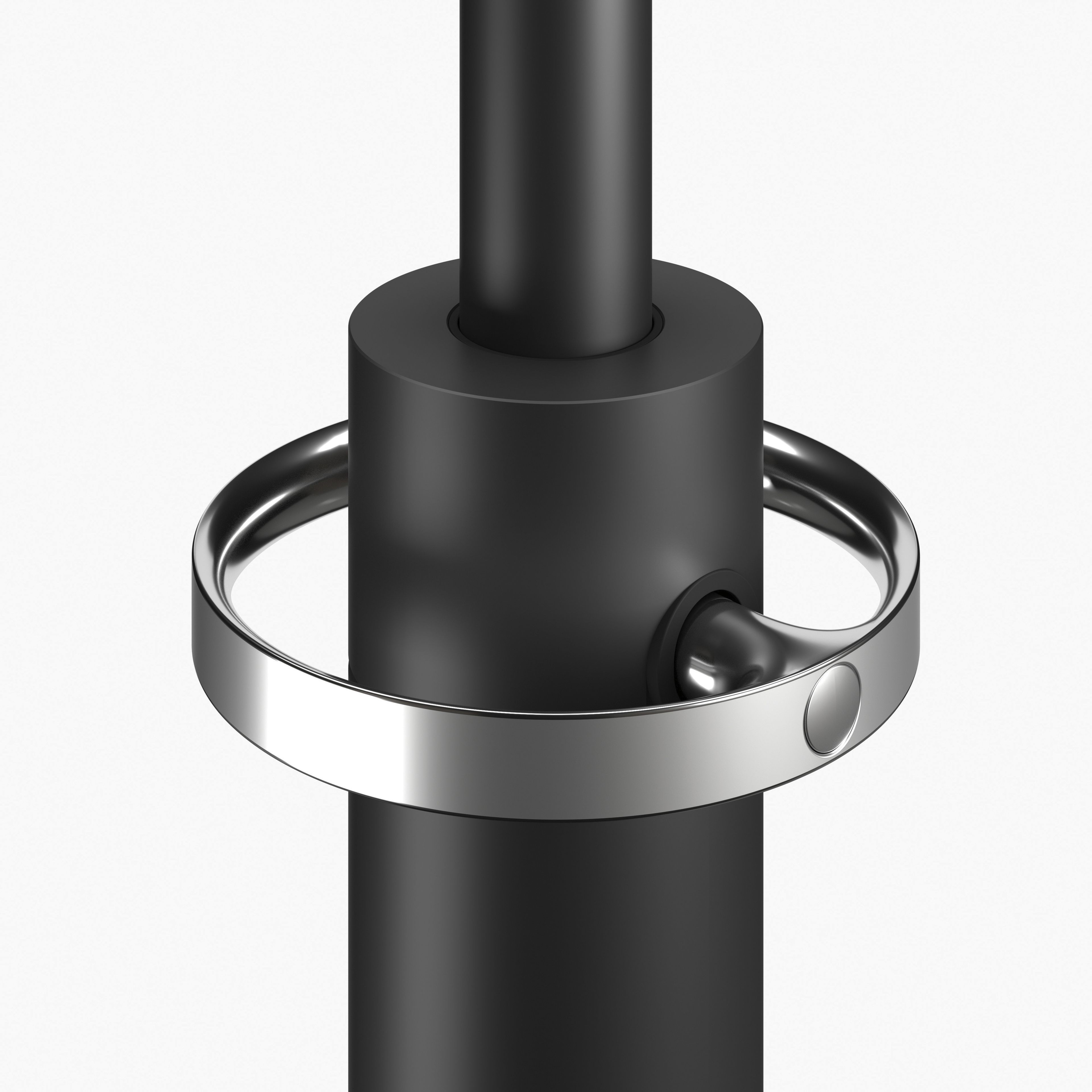 Металлический настенный смеситель для ванны с ручным душем RUBINETTERIE STELLA Charm ARCH-00145841 - Вид №4