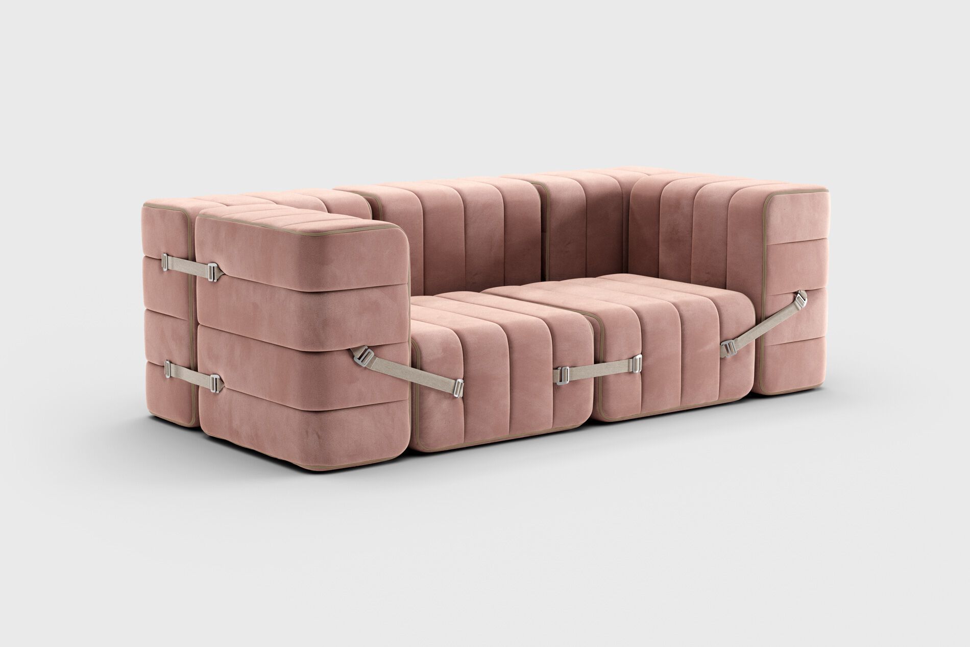 2-местный модульный тканевый диван AMBIVALENZ Curt ARCH-00014104 - Вид №28