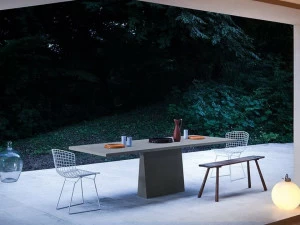 Agapecasa Прямоугольный стол из пьетра серена Incas